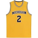 Men's State College #2 Retro Vintage Throwback Basketball Jersey Embroidered Yellow