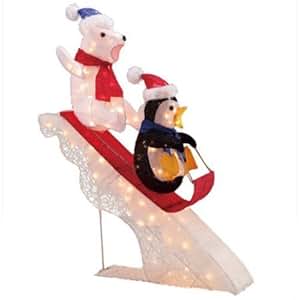 Amazon.com : Holiday Time Christmas Decoration 48" Polar Bear and