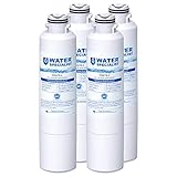 Waterspecialist NSF 53&42 Certified DA29-00020B Refrigerator Water Filter, Replacement for Samsung HAF-CIN, HAF-CIN/EXP, DA29-00020A/B, DA97-08006A, DA2900020B, RF28HMEDBSR, RF4287HARS (Pack of 4)
