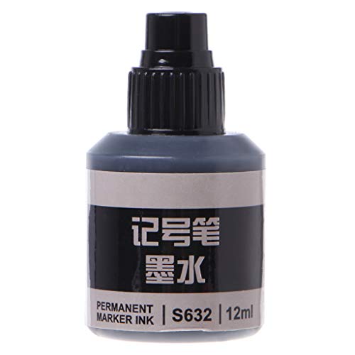 Lvyuanda 12ml Waterproof Instantly Dry Graffiti Paint Pen Oil Ink Refill for Marker Pens - Thumbnail 4