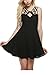 Zeagoo Women Cut Out Backless A-Line Flare Skater Chiffon Cocktail Party Dress