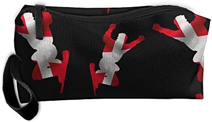 Two Swiss Flag Nordic 3D Print Women Large Volume Make-up Receive Bag Portable Handbag