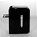Wall Charger, tekSonic 4-Port 25W Home Travel USB Wall Charger [Black] AC Power Charging Adapter Plug for iPhone 7, 6 Plus, 5, 5s, 5c, iPad, iPod, Samsung S7, S6, S5, S4, Note 5