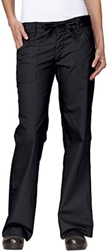 Tafford Uniforms Essentials Jean Scrub Pant, Black, Large
