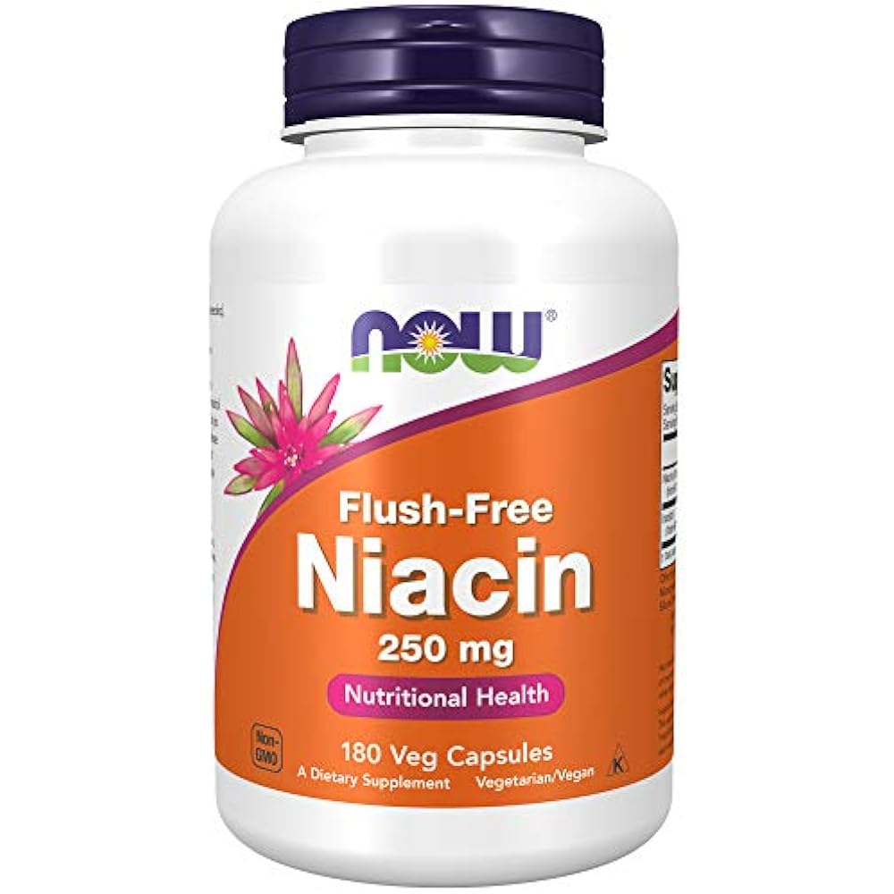 NOW Niacin Vitamin B3 250 mg FlushFree Essential Nutritional 180 Caps eBay