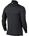 Nike Dri-FIT Knit Half Zip Grey Mens Running Long Sleeve Shirt / Top