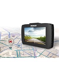 PAPAGO GS30G16G GoSafe 2.7 "30G 1080P Full HD Dash Camera con función de registro GPS integrado, FCWS, LDWS, tarjeta micro SD de 16 GB gratis y adaptador