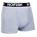 HOFISH Men's Seamless Comfort Soft Cotton Boxer Brief, 2020COLOR14, Small