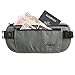 Orbisey Travel Adventure Hidden Waist Money Belt Water-Resistant for Passport, Credit Cards, Phone, Documents One-Size Fits All (Gray)