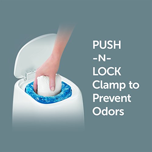 Diaper Genie Expressions Pail OdorControlling Baby Diaper Disposal