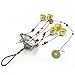 yazi Pentágono Pavilion dinero dibujo Wind Chimes 5 campanas casa jardín Feng Shui Decoración