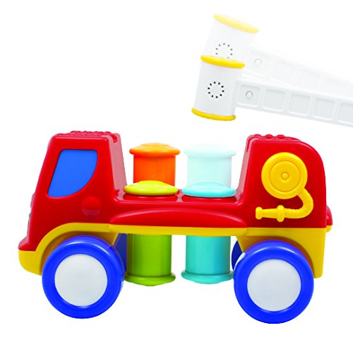Giggles Peg Basher Fire Engine 3