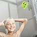 Funwares Wash n' Roar T-Rex Shower Head, Green - Shower Nozzle Shaped like a Tyrannosaurus Rex Skull