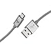 Micro USB Cable Android Charger - Wanshine [3.3 ft] Super-Durable Nylon-Braided Android Charging Cord for Samsung, Kindle, HTC, Nexus, LG, Sony, Xbox, PS4, Smartphones - Silver
