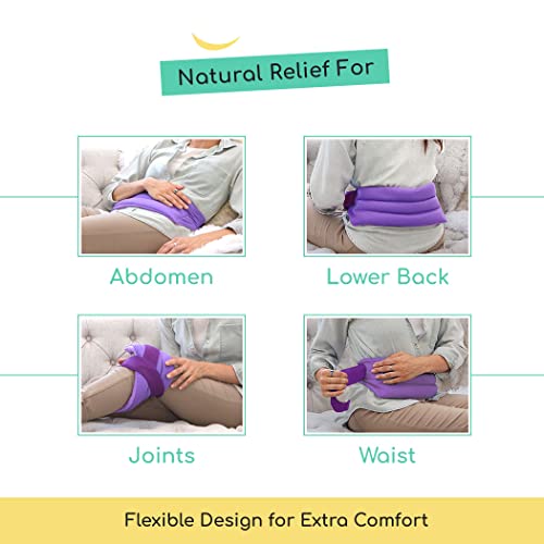 Microwavable Heating Pad for Lower Back and Menstrual Cramps Moist