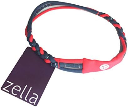 Zella Nomad Braided Headband (red/grey)