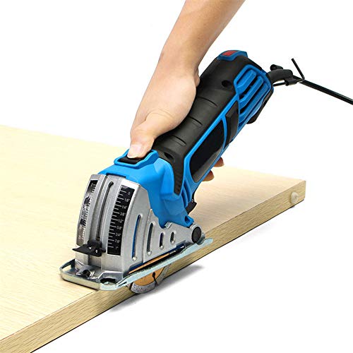image for Honoen Mini Handheld Electric Circular Saw, Compact Body and Lightweig