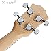 Kmise Banjo Ukulele 4 Strings Uke 23 Inch Concert Size Maple Wood Banjolele