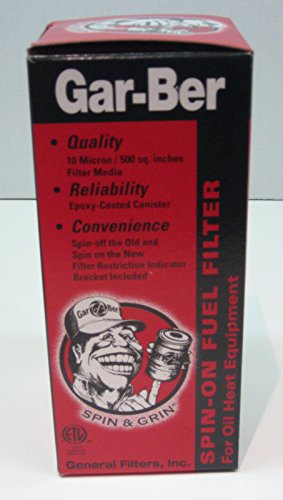 General Oil 1603 11BV-RK Gar-Ber Spin-On Fuel Oil Filter