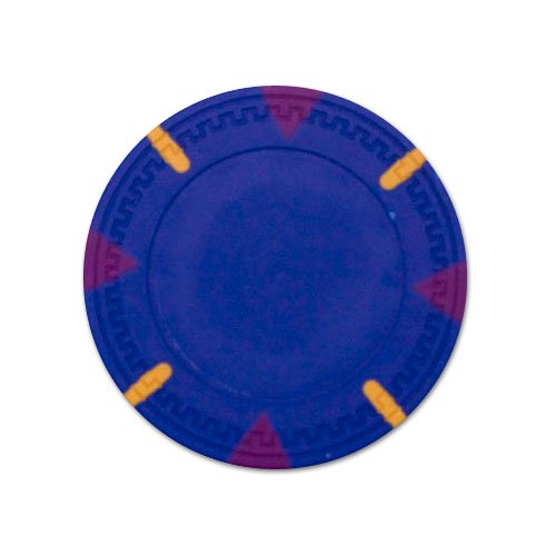 Triangle & Stick Blank Claysmith 14gm Clay Poker Chip Sample Set - 9 New Chips!