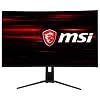 MSI 32″ Full HD RGB LED Non-Glare Super Narrow Bezel 1ms 2560 x 1440 144Hz Refresh Rate Free Sync Height Adjustable Curved Gaming Monitor (Optix MAG321CQR),Black