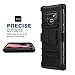 MoKo Samsung Galaxy Note 9 Case, Shock Absorbing Hard Cover Ultra Protective Heavy Duty Case with Holster Belt Clip + Built-in Kickstand for Samsung Galaxy Note 9 - Black