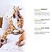 Emolly Fashion Adult Giraffe Animal Onesie Costume Pajamas for Adults and Teens (Large, Giraffe)