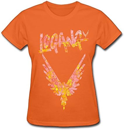 Fashiontribe Logan Paul Team Core Member Erika Costell Logo Womens T-Shirt Parrot 14 Orange S
