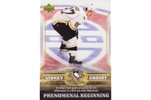2005-06 Upper Deck Phenomenal Beginning #19 Sidney Crosby Rookie Card RC Hockey Card