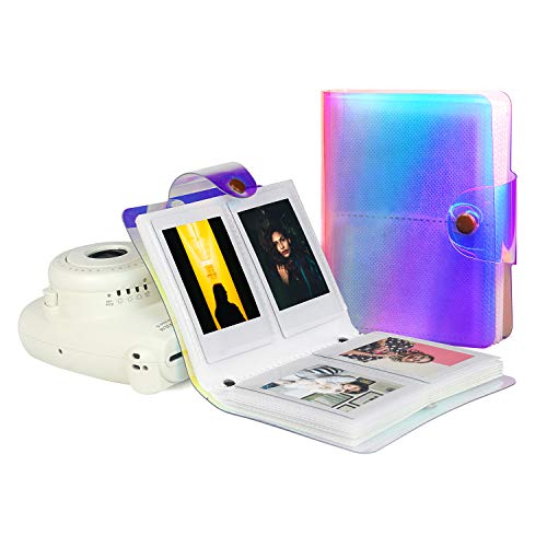 CAIUL Compatible 7 dans 1 Accessoires Set for Fujifilm Instax Mini 9 8 8+ Appareil Photo avec Housse, Album, Close-Up Lentille, Cadres et d'autres Accessoires (Illusion Transparente) - Image 5