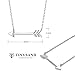 TINYSAND Valentines Day Gift Cupid's Arrow 925 Sterling Silver Classic Polished Love Arrow Pendant Necklace, 16.5