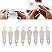JISTL Cross Stitch Needle-threading Tools Threader for DIY Sewing Supplies Accessory Pack of 50