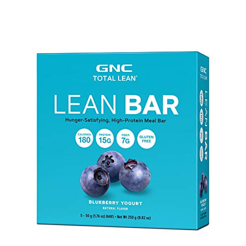 GNC Total Lean Bar HungerSatisfying, HighProtein Meal Bar, Supports a Healthy Metabolism