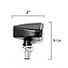 Krator Mini Custom LED Turn Signal Indicator Lights Lamp For Honda Helix Ruckus Reflex Elite Silver Wing