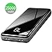 Power Bank X-DRAGON 25000mAh Portable Phone Charger Battery Pack Backup High Capacity External Battery with Dual Inputs & Outputs(USB C & Micro), LCD Digital Display for Smart Devices Android Phone