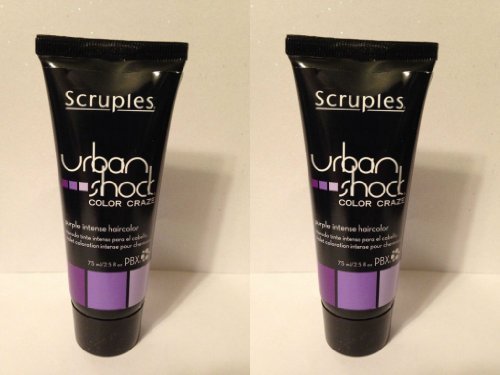 SCRUPLES 02 URBAN COLOR CRAZE - PURPLE - 2.5 OZ (Set of 2)
