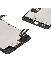 recyco   Repuesto de pantalla para iPhone 7 Plus con cámara frontal + auricular + sensor de proximidad + herramientas de reparación 3D LCD táctil pantalla digitalizador de repuesto