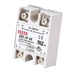 MYSWEETY 3PCS SSR-40DA Solid State Relay Single