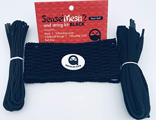 Ninjalax Sensei Mesh 2 Semi Soft Black with Stringing Kit