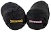 Browning Camping Black Fleece Pillow, Pink Buckmark