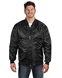 Maximos Men's Reversible Pilot Flight Bomber Jacket