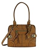 Scarleton Large Satchel H106804 - Brown