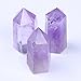 Tree Jewelry Natural Purple Crystal Point 6 Faceted Amethyst Wand, 1/2 pound for Healing, Reiki, Grids, Figurine Specimen Displays