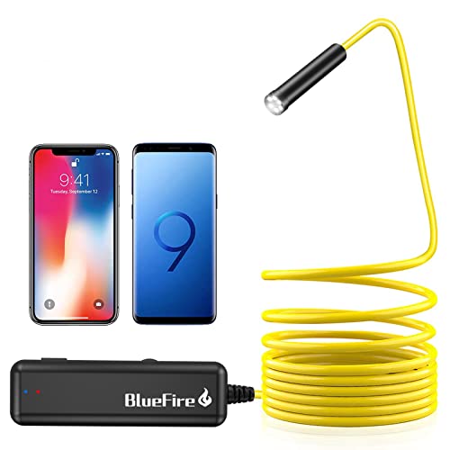 BlueFire Semirigid Flexible Wireless Endoscope IP67 Waterproof WiFi