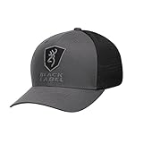 BROWNING Alfa Flex Fit Meshback, Color: Gray/Black (3085508)