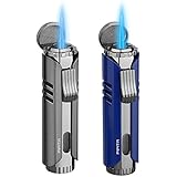 XIFEI Cigar Lighter, 5-in-1 Triple Jet Torch Lighter For - Foto 8