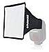 Polaroid Universal Studio Soft Box Flash Diffuser for Canon EOS, Nikon, Olympus, Pentax, Panasonic, Sony, Sigma, & Other External Flash Units (7