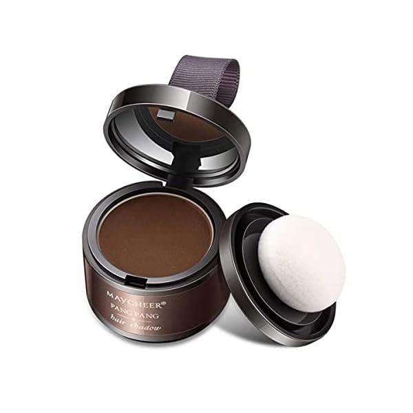 Hairline-Powder-shadow-powder-Thin-Hair-Powder-Hair-Root-Dye-Touch-Up-hair-powder-modified-powder-forehead-filling-powder-hairline-shadow-makeup-waterproof-root-cover-up-instant-cover-4g-brown Hairline Powder shadow powder Thin Hair Powder Hair Root Dye Touch Up hair powder modified powder forehead filling…