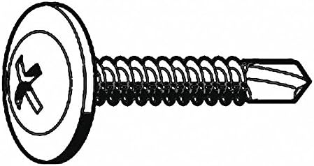 3/4" Case Hardened Steel Self Drilling Tapping Screw with K-Lath Head Type and Zinc Plated Finish
