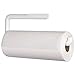 iDesign Plastic Wall Mounted Metal Paper Towel Holder, Roll Organizer for Kitchen, Bathroom, Craft Room, 13
